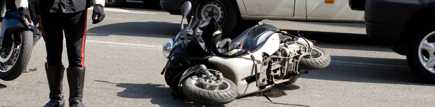 Accidentes de motos causas